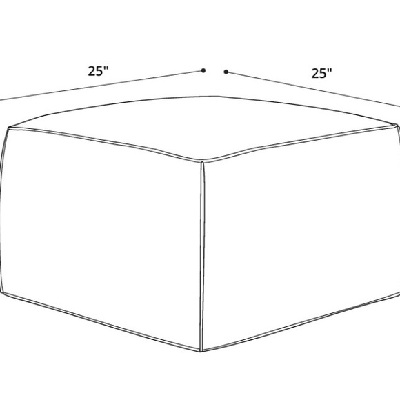 Pitt Ottoman by Modloft - Picture 4 of 4